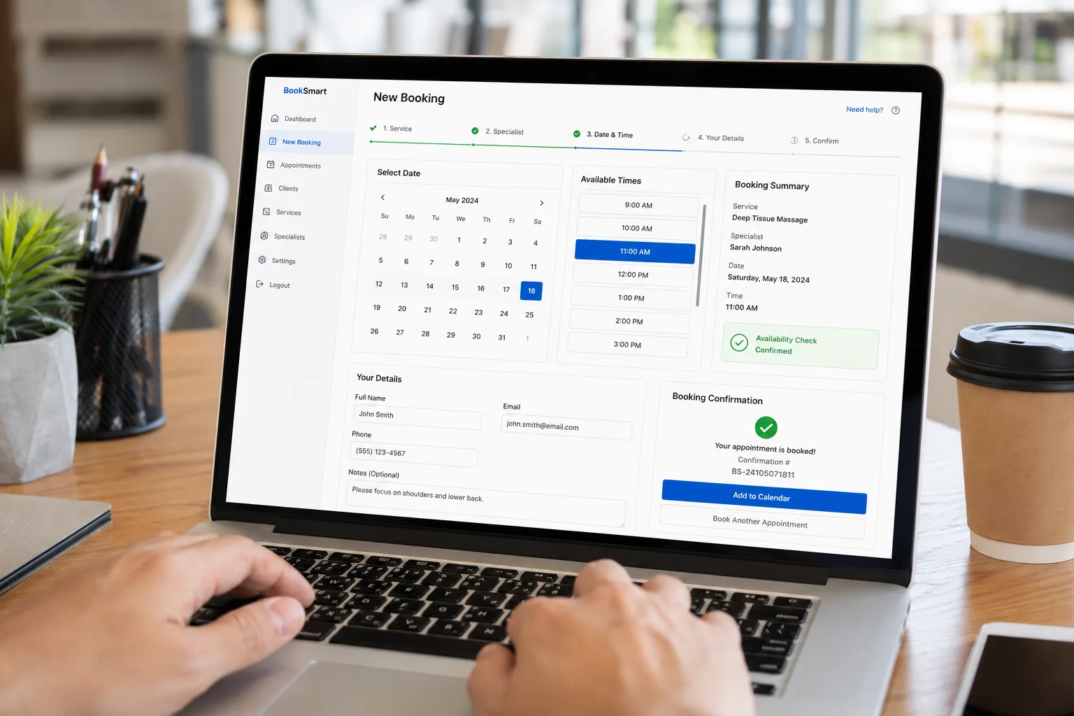 Booking service